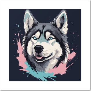 Husky Posters and Art